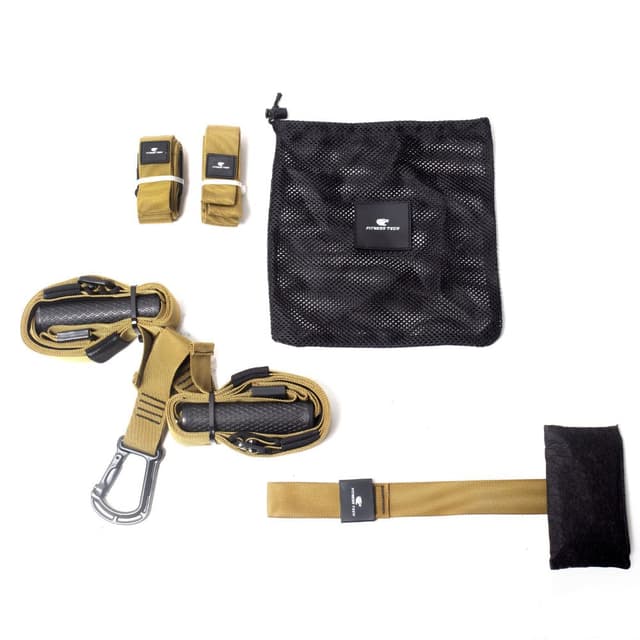 Detalle de Fitness Tech TRX P3 Pro: sistema en suspensión