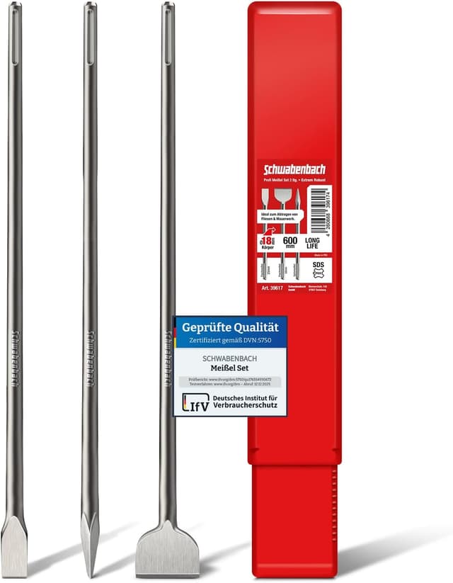 Thumbnail 6 de SCHWABENBACH Set Scalpelli SDS Max 400 mm