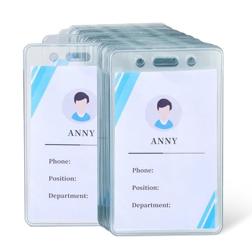 Detalle de Amazon Basics ID Badge Holders 2.55" x 4.41"