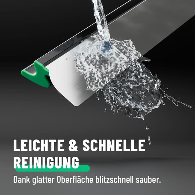 Detalle de Greate Flächenspachtel 60 cm mit ergonomischem Griff – Glättspachtel für ansatzfreies Spachteln