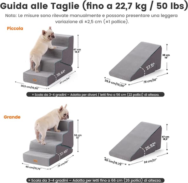 Detalle 2 de Gardner Pet Scala per cani 2 in 1