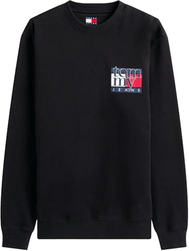 Thumbnail 4 de Tommy Jeans Flag Crew Sudadera hombre L 👕