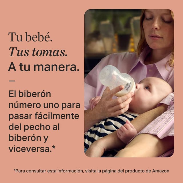 Detalle 2 de Tommee Tippee Natural Start 260 ml biberón