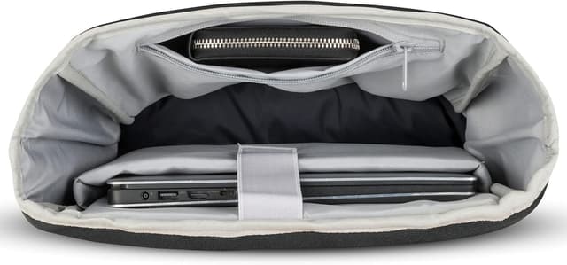 Detalle de Johnny Urban Henry Rolltop-Rucksack (15L) für Damen & Herren – wasserabweisend, Laptopfach bis 15,6 Zoll