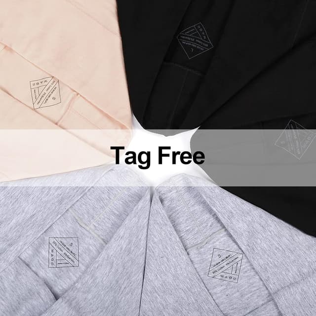 Detalle 2 de Coskefy 5 Pack Cotton High Waisted Briefs