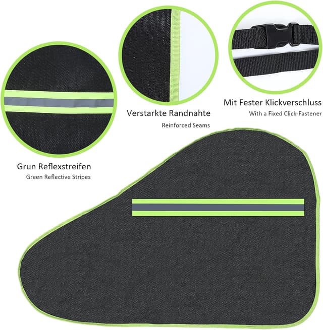 Detalle de Romon housse timon avec bord réfléchissant