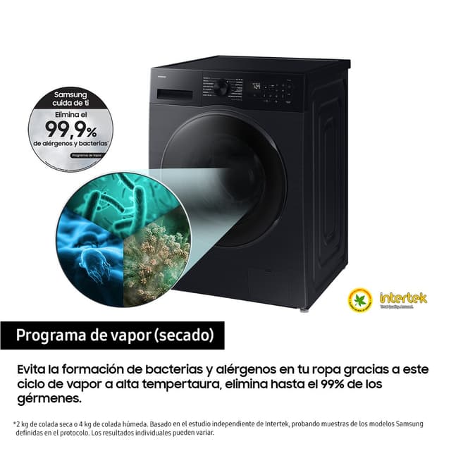Thumbnail 5 de Samsung WD11DG5B15BBEC lavadora secadora 11 kg