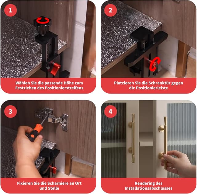 Thumbnail 5 de Plantilla bisagras cazoleta 35mm para puertas