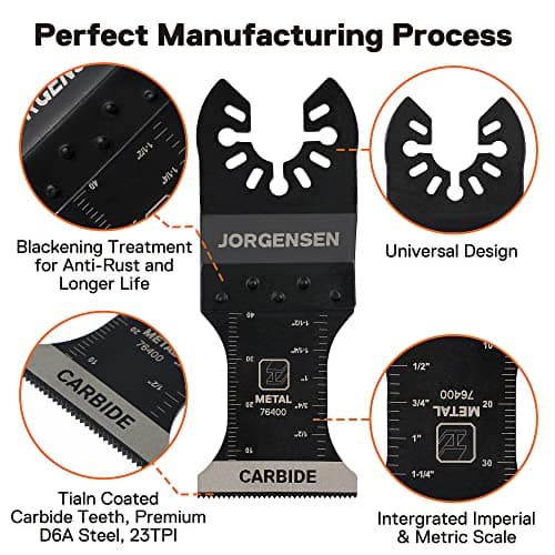 Thumbnail 5 de JORGENSEN 3 lames de scie oscillante ⚙