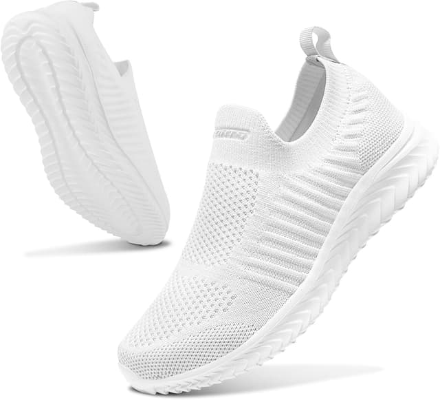 Detalle de Sneakers femme slip-on respirantes légères (basket) à enfiler