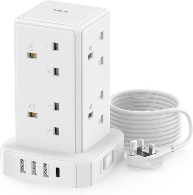 Imagen de Tower Extension Lead 13A 3250W en OfertitasTOP