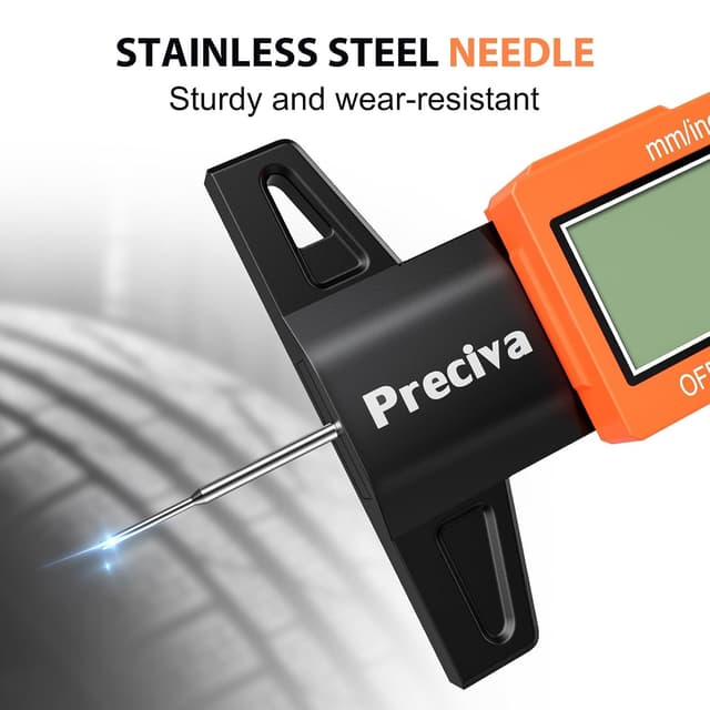 Thumbnail 3 de Preciva Tyre Tread Depth Gauge 2-pack