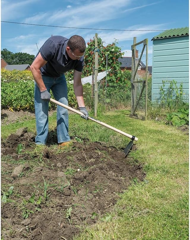 Detalle 2 de Draper Tools DH azada de cavar, color azul 🛠