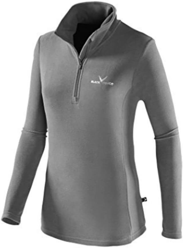 Detalle de Black Crevice Skirolli col roulé de ski pour femme en polyester et élasthanne