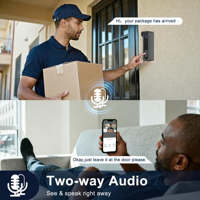 Thumbnail 4 de KAMEP Doorbell Camera 2K HD wireless