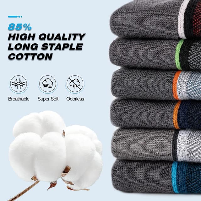 Thumbnail 4 de Cirorld Cushioned Running Socks 6 Pairs