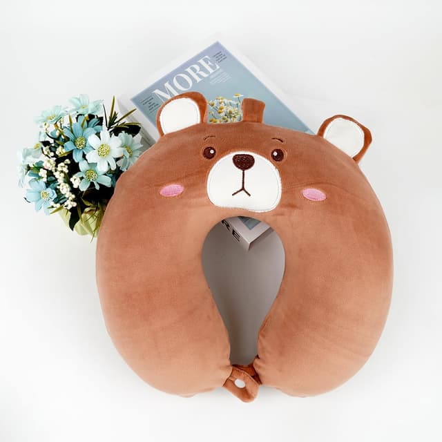 Thumbnail 4 de Wishstar Reisekissen Bär Kind Nackenkissen