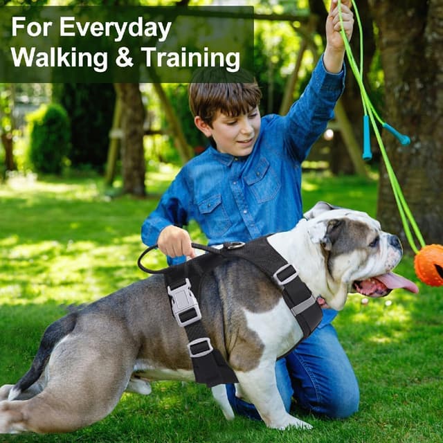 Thumbnail 4 de LZXLXS No Pull Dog Harness Black M