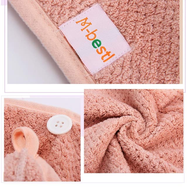 Thumbnail 4 de M-bestl 2 Pack Microfiber Hair Towel Wrap ๐งโ