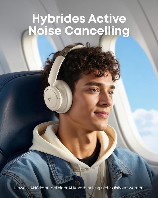 Detalle de soundcore Life Q30 Over‑Ear Kopfhörer, ANC, 40 Std. Spielzeit