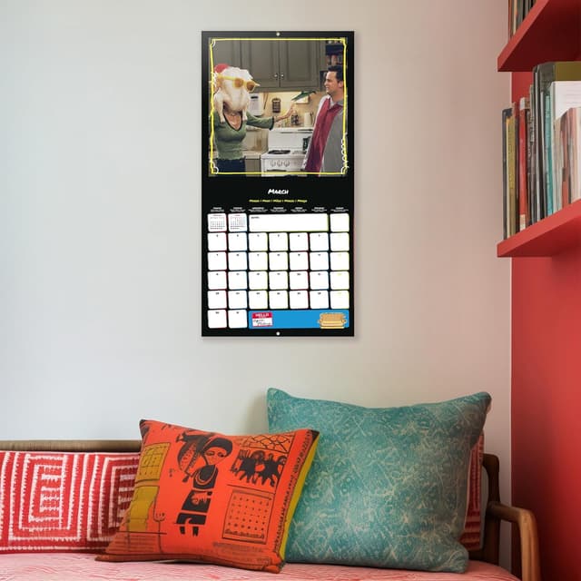 Thumbnail 3 de Grupo Erik Calendario 2026 da muro Friends 30x30 cm 📅