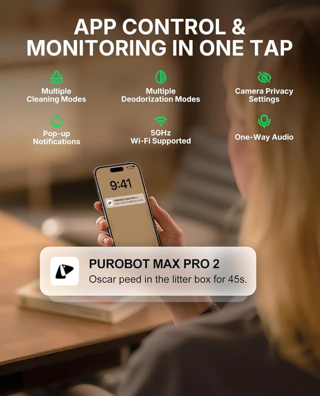 Thumbnail 4 de PETKIT PUROBOT MAX PRO 2 8L self‑cleaning litter box