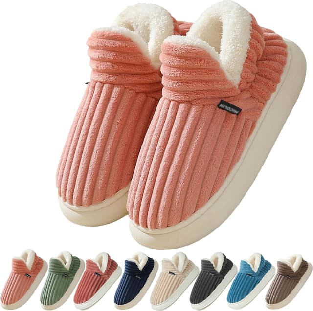 Imagen de Coswind Pantofole Invernali unisex in peluche con memory foam en OfertitasTOP