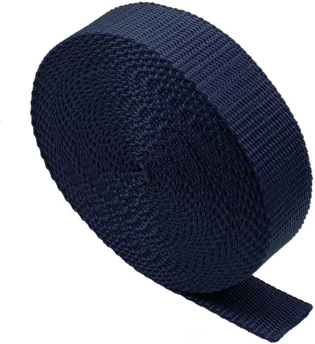 Detalle de The Bead Shop Heavy Duty Webbing Strap Tape (5 m) for rucksacks, luggage strapping and belts