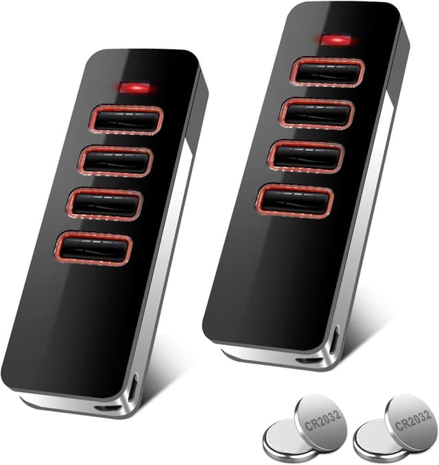 Imagen de Wvoillty Télécommande porte de garage 868 MHz 4 canaux en OfertitasTOP