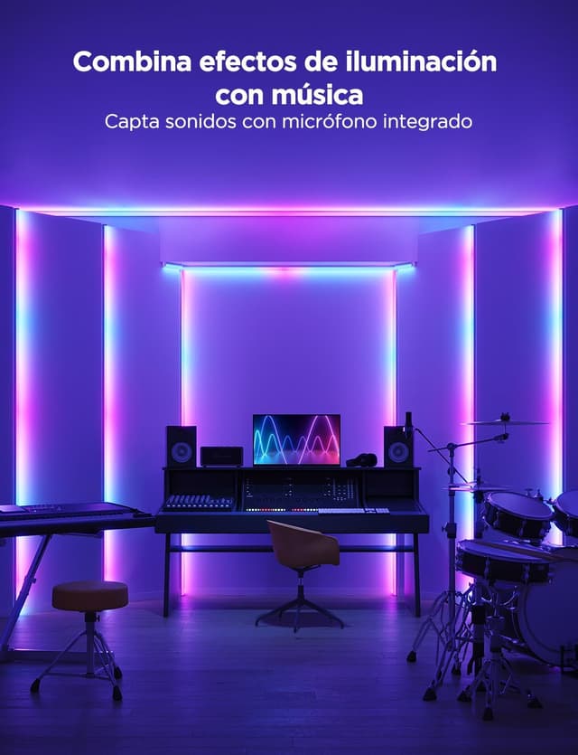 Thumbnail 6 de Govee Tiras de LED RGBIC con Cubiertas, 10M, Alexa y Google