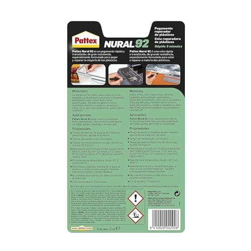 Thumbnail 1 de Pattex Nural 92 pegamento para plásticos 22 ml