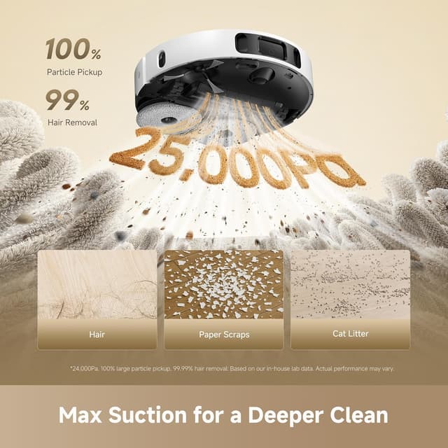 Detalle 2 de DREAME L40 Ultra Gen 2 25,000Pa 🧹