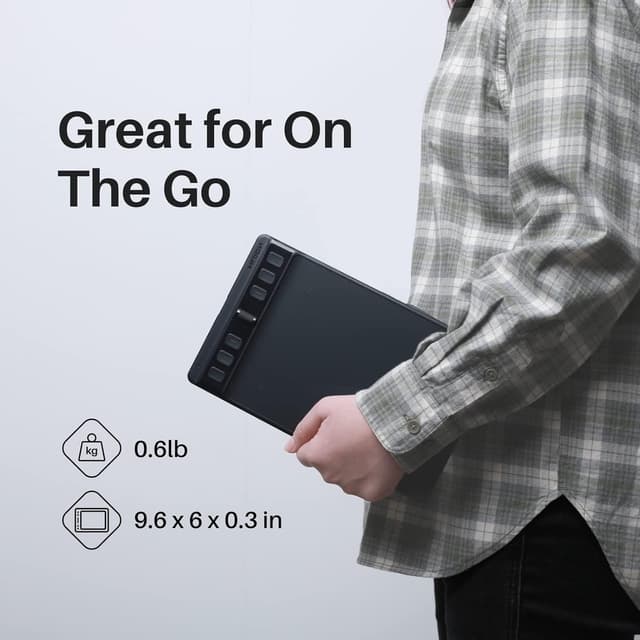 Thumbnail 5 de HUION Inspiroy 2 S tablette graphique 6 touches