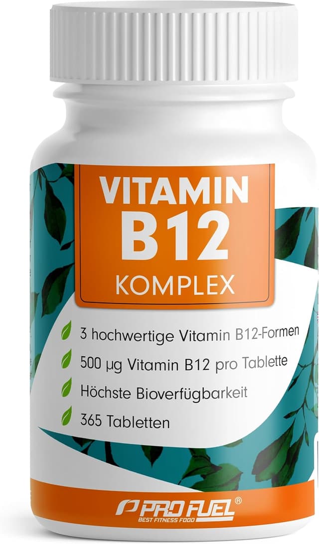 Detalle de Vitamin B12 Komplex 500 µg 365 Tabletten