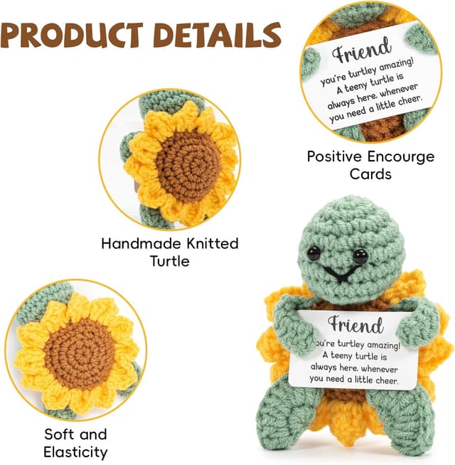 Thumbnail 5 de Bafiwu Positive Turtle Gift for Women