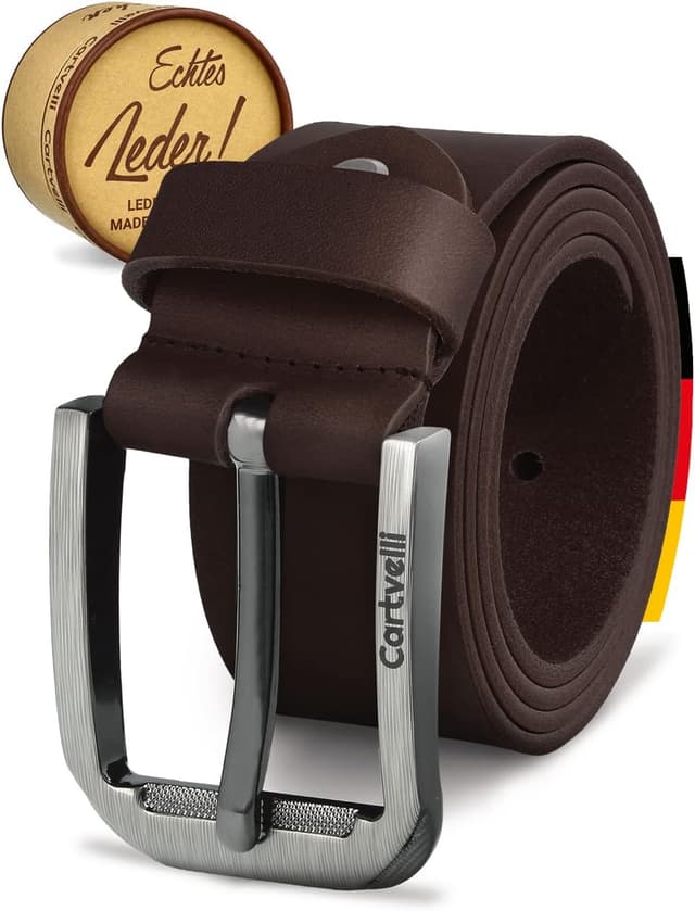 Thumbnail 6 de Cartvelli Premium Ledergürtel für Herren (40 mm) mit Gürtelschließe ohne Nickel – Made in Germany inkl. Geschenkbox