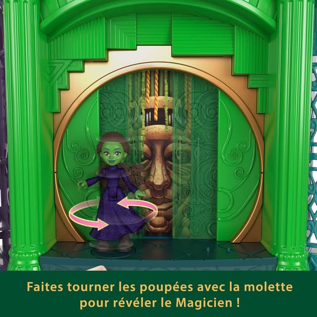 Detalle de Mattel Wicked Partie 2 Coffret Cité d’Émeraude 🎀