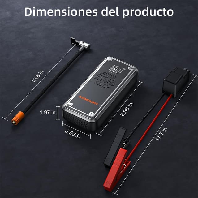 Thumbnail 6 de Acmount W160 7000A Arrancador y Compresor