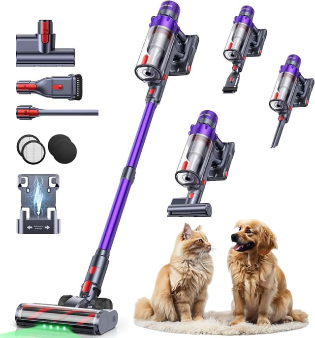 Detalle de SMOTURE VAC02 50.000 Pa Akku Staubsauger