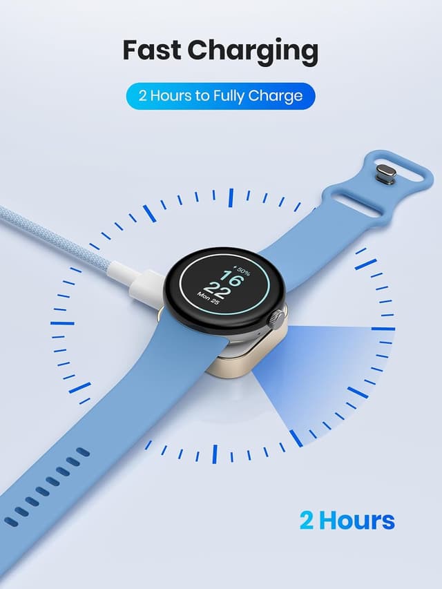 Detalle 2 de LVFAN Charger for Pixel Watch 3/2 USB C Dock