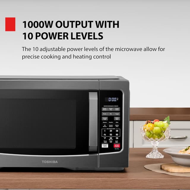 Thumbnail 5 de TOSHIBA EM131A5C-BS 1000W Microwave