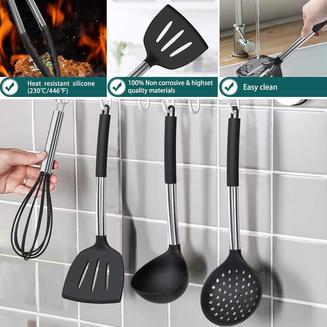Detalle 1 de Umite Chef 15pcs Silicone Cooking Set
