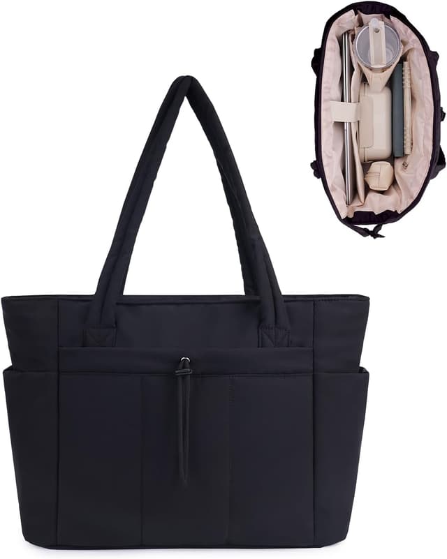 Detalle de Wandering Nature Tote Bag with Laptop Compartment