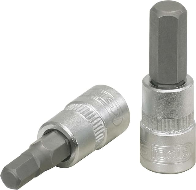 Detalle de KS Tools 911.1440-E bussola per viti a esagono incassato da 7 mm (attacco quadro 1/4”)