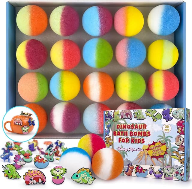 Imagen de 20 Badebomben Dinosaurier‑Spielzeug en OfertitasTOP