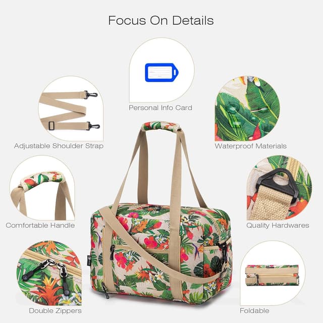 Detalle 2 de SPAHER Sac de Voyage Pliable 25L