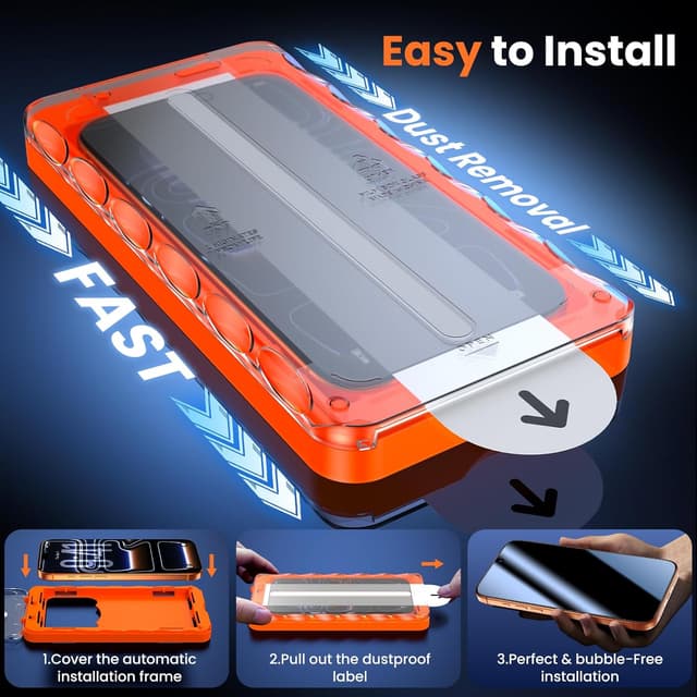 Thumbnail 5 de UniqueMe Privacy Screen Protector 6.9 inch