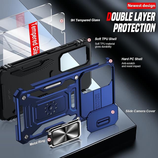 Detalle de Samsung Galaxy S25 case with camera slider