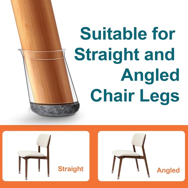 Thumbnail 6 de GICUNK Neu Stuhlbeinkappen 32er Set