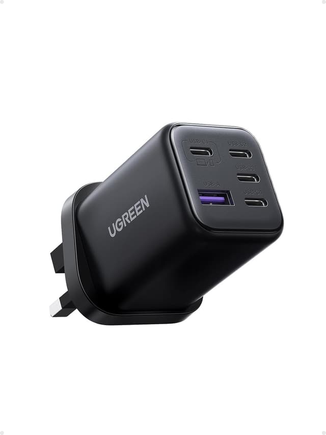 Detalle de UGREEN 45W 5-Port GaN USB-C charger